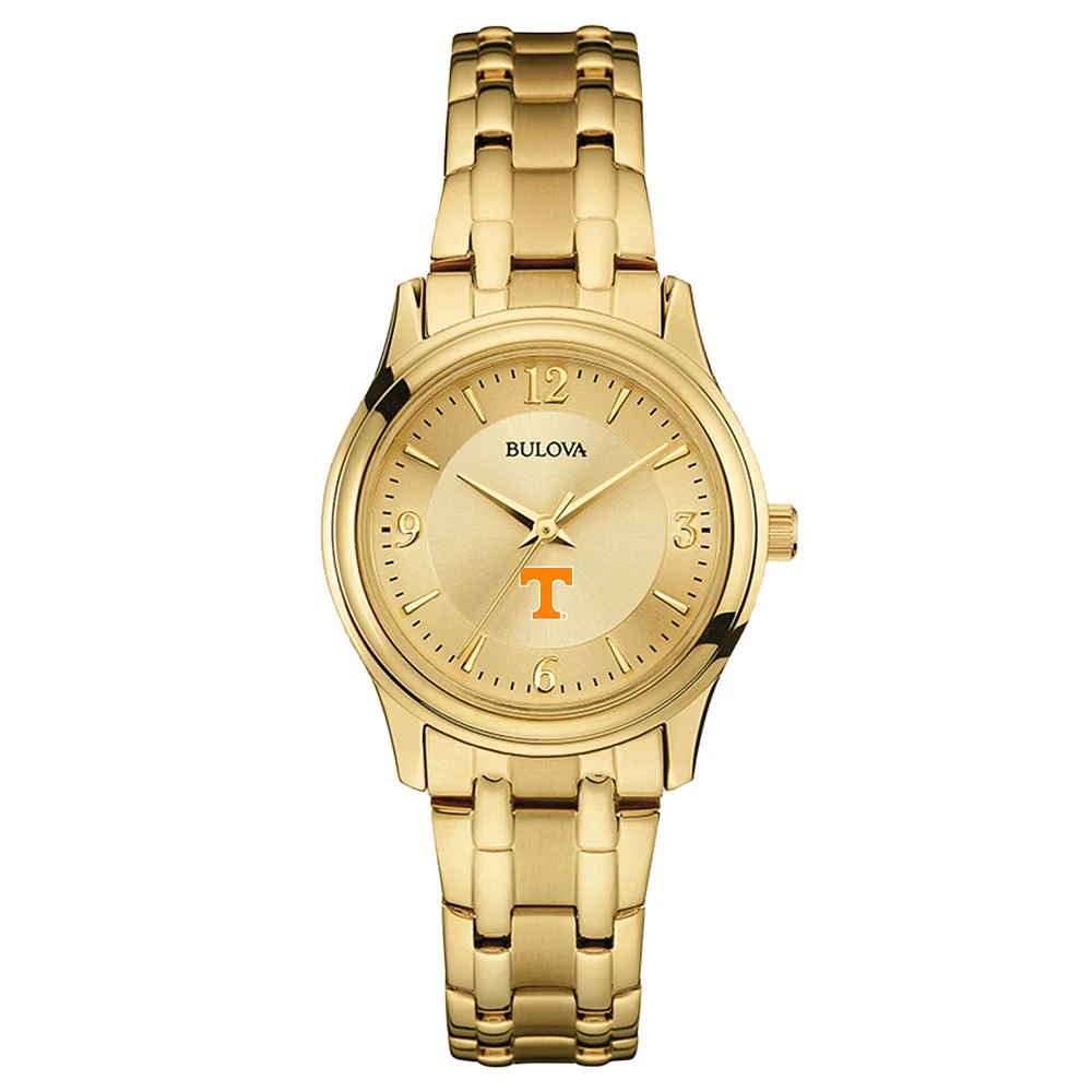 Women's Bulova Tennessee Volunteers Gold-Toned Watch