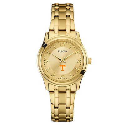 Women's Bulova Tennessee Volunteers Gold-Toned Watch