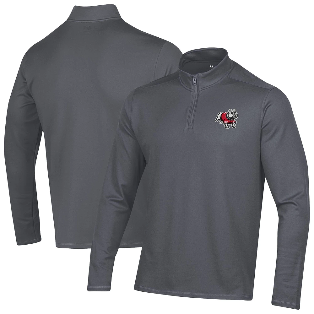 Men's Under Armour Gray Gardner-Webb Bulldogs Motion Quarter-Zip Jacket