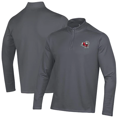 Men's Under Armour  Gray Gardner-Webb Bulldogs Motion Quarter-Zip Jacket