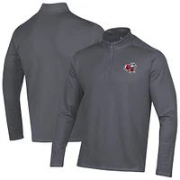 Men's Under Armour  Gray Gardner-Webb Bulldogs Motion Quarter-Zip Jacket