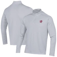 Men's Under Armour Gray South Carolina Gamecocks Motion Quarter-Zip Jacket