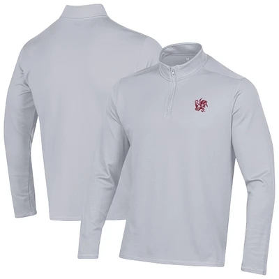 Men's Under Armour Gray South Carolina Gamecocks Motion Quarter-Zip Jacket