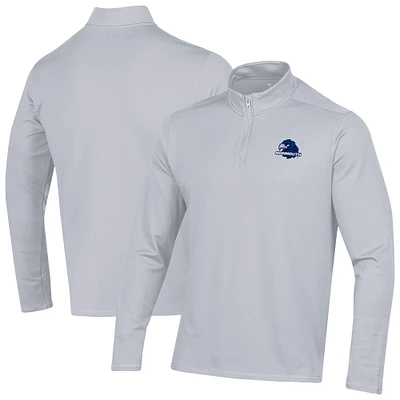 Men's Under Armour  Gray Monmouth Hawks Motion Quarter-Zip Jacket