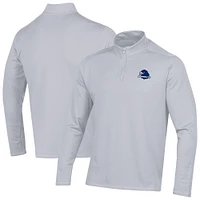 Men's Under Armour  Gray Monmouth Hawks Motion Quarter-Zip Jacket