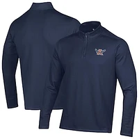 Men's Under Armour Navy Auburn Tigers Motion Quarter-Zip Jacket