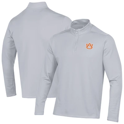 Men's Under Armour  Gray Auburn Tigers Motion Quarter-Zip Jacket