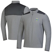 Men's Under Armour  Gray South Dakota State Jackrabbits CGI Microfleece Quarter-Zip Jacket
