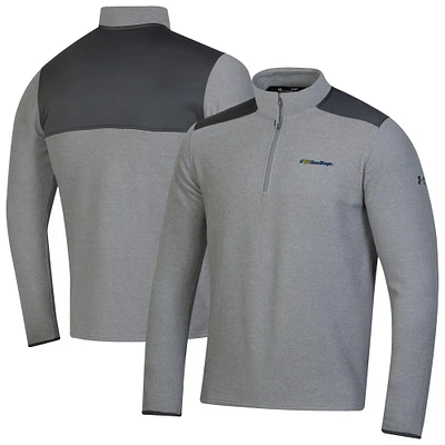 Men's Under Armour  Gray UC San Diego Tritons CGI Microfleece Quarter-Zip Jacket