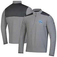 Men's Under Armour  Gray Tennessee State Tigers CGI Microfleece Quarter-Zip Jacket