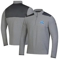 Men's Under Armour  Gray Tennessee State Tigers CGI Microfleece Quarter-Zip Jacket