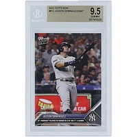 Jasson Domínguez New York Yankees 2023 Topps Now 4th Yankees Player to Homer in 2 of His 1st 3 Games #812 BGS Authenticated 9.5 Rookie Card