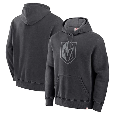 Men's Fanatics Black Vegas Golden Knights Made Canada Fleece Pullover Hoodie