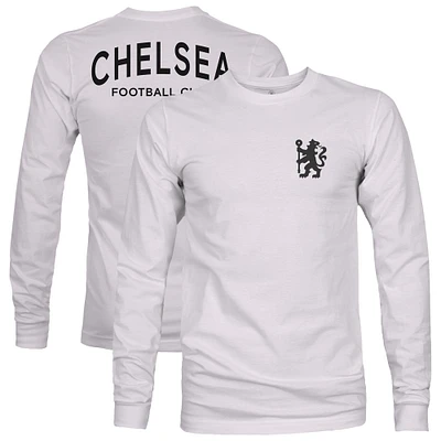 Men's 1863FC  Gray Chelsea Back Team Arch Long Sleeve T-Shirt
