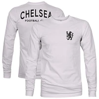 Men's 1863FC  Gray Chelsea Back Team Arch Long Sleeve T-Shirt