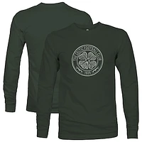 Men's 1863FC  Forest Green Celtic Mono Badge Long Sleeve T-Shirt