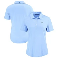 Women's Cutter & Buck Powder Blue Toronto Jays Coastline Epic Comfort Eco Recycled Polo