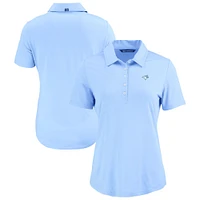 Women's Cutter & Buck Powder Blue Toronto Jays Coastline Epic Comfort Eco Recycled Polo