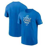 Men's Nike Blue Detroit Lions 2024 NFL Playoffs T-Shirt