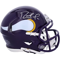 Randy Moss Minnesota Vikings Autographed Riddell 1983-2001 Throwback Speed Mini Helmet