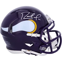 Randy Moss Minnesota Vikings Autographed Riddell 1983-2001 Throwback Speed Mini Helmet