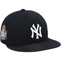 Jazz Chisholm Jr. New York Yankees Game-Used Navy New Era Cap vs. Los Angeles Dodgers on October 30, 2024 - World Series Game 5