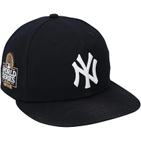 Luke Weaver New York Yankees Game-Used Navy New Era Cap vs. Los Angeles Dodgers on October 30, 2024 - World Series Game 5