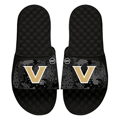 Youth ISlide  Black Vanderbilt Commodores Digi Camo Slide Sandals