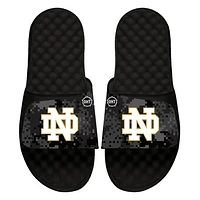 Youth ISlide  Black Notre Dame Fighting Irish Digi Camo Slide Sandals