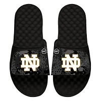 Youth ISlide  Black Notre Dame Fighting Irish Digi Camo Slide Sandals