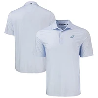 Men's Cutter & Buck  Powder Blue Philadelphia Eagles Pike Eco Diamond Dot Print Recycled Big Tall Polo