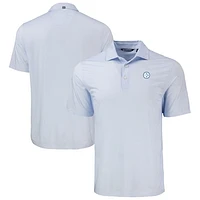 Men's Cutter & Buck  Powder Blue Pittsburgh Steelers Pike Eco Diamond Dot Print Recycled Big Tall Polo