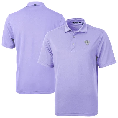 Men's Cutter & Buck Jacksonville Jaguars Virtue Eco Pique Recycled Polo