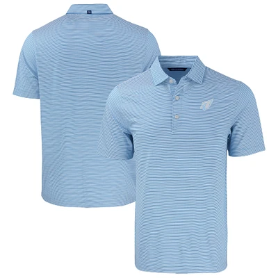 Men's Cutter & Buck Powder Blue Arizona Cardinals Forge Eco Double Stripe Stretch Recycled Polo