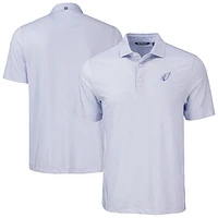 Men's Cutter & Buck  Purple Arizona Cardinals Pike Eco Diamond Dot Print Recycled Polo