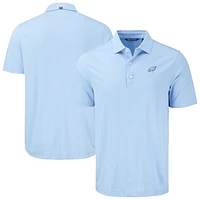 Men's Cutter & Buck  Powder Blue Philadelphia Eagles Forge Eco Fine Line Stripe Stretch Recycled Polo