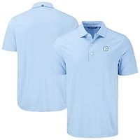 Men's Cutter & Buck  Powder Blue Pittsburgh Steelers Forge Eco Fine Line Stripe Stretch Recycled Polo