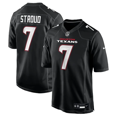 Men's Nike C.J. Stroud Carbon Black Houston Texans Fashion Jersey