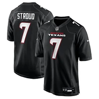 Men's Nike C.J. Stroud Carbon Black Houston Texans Fashion Jersey