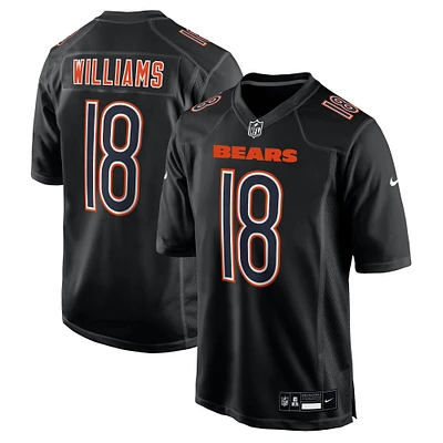 Men's Nike Caleb Williams Carbon Black Chicago Bears Fashion Jersey