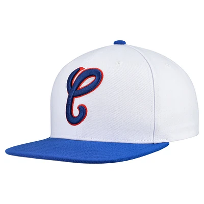 Men's Mitchell & Ness White Chicago White Sox Cooperstown Collection Basic Flip Snapback Hat