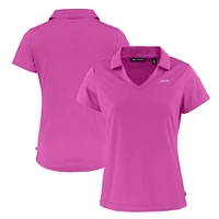 Women's Cutter & Buck New Orleans Saints Daybreak Eco Recycled V-Neck Polo