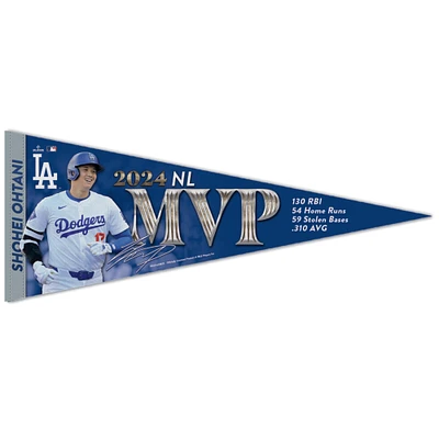 WinCraft Shohei Ohtani Los Angeles Dodgers 2024 National League MVP 12" x 30" Premium Pennant