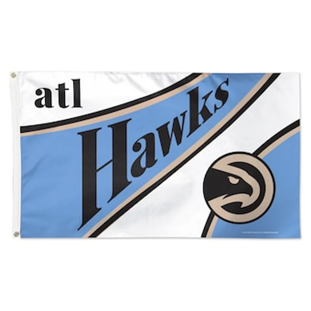 WinCraft  Atlanta Hawks 2024/25 City Edition One-Sided 3' x 5' Deluxe Flag