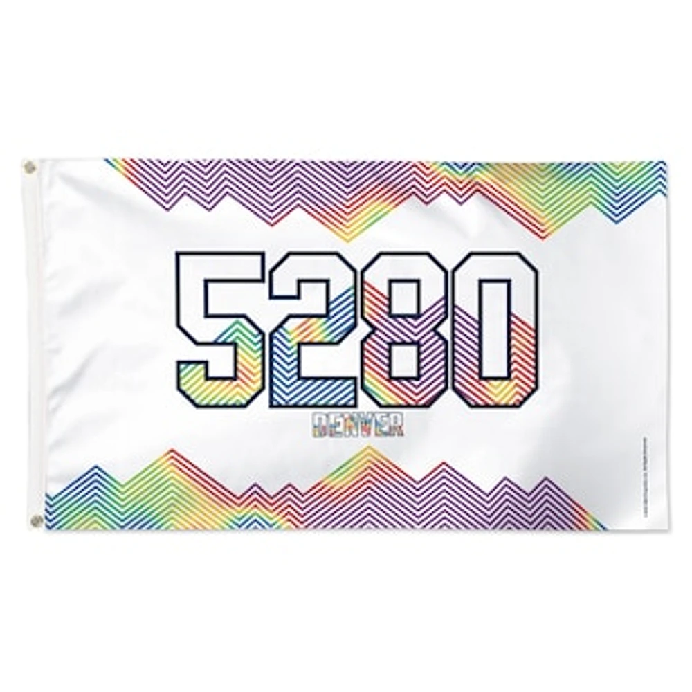 WinCraft  Denver Nuggets 2024/25 City Edition One-Sided 3' x 5' Deluxe Flag