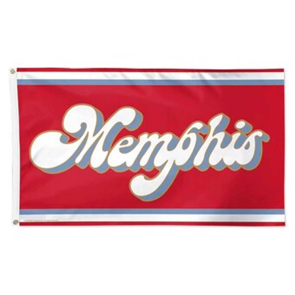 WinCraft  Memphis Grizzlies 2024/25 City Edition One-Sided 3' x 5' Deluxe Flag