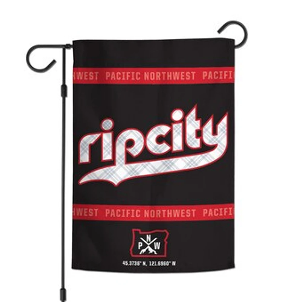 WinCraft  Portland Trail Blazers 2024/25 City Edition 12" x 18" Two-Sided Garden Flag