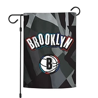 WinCraft  Brooklyn Nets 2024/25 City Edition 12" x 18" Two-Sided Garden Flag