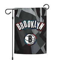 WinCraft  Brooklyn Nets 2024/25 City Edition 12" x 18" Two-Sided Garden Flag