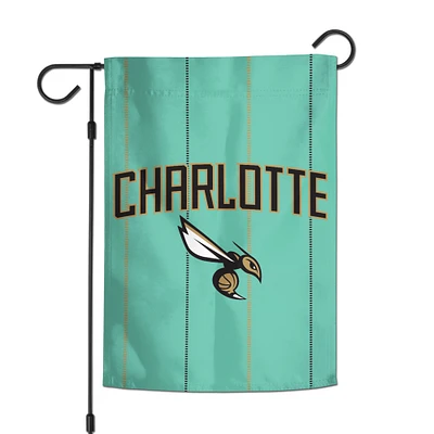 WinCraft  Charlotte Hornets 2024/25 City Edition 12" x 18" Two-Sided Garden Flag